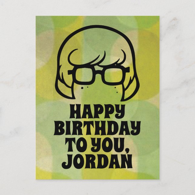 Cartão Postal Gráfico de Velma "Mais Inteligente Que Você" (Frente)