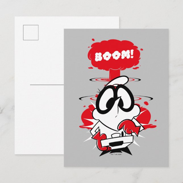 Cartão Postal Gráfico Dexter Detonation (Frente/Verso)