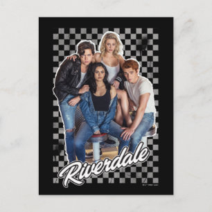 Cartão Postal Gráfico do Grupo Riverdale Retro