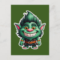 Gráfico feliz de Chibi Troll