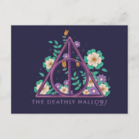 Gráfico Floral Deathly Hallow