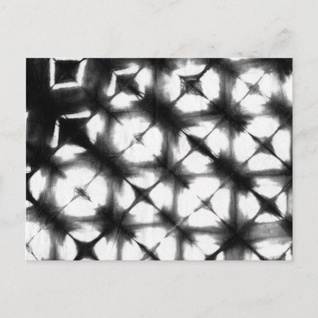 Cartão Postal Gráfico Shibori I (Frente)