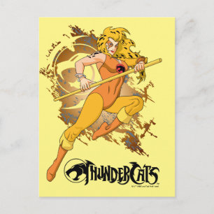 Cartão Postal Gráficos do Personagem Cheetara de ThunderCats
