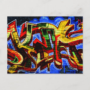 Cartão Postal Grafite 17 pcn
