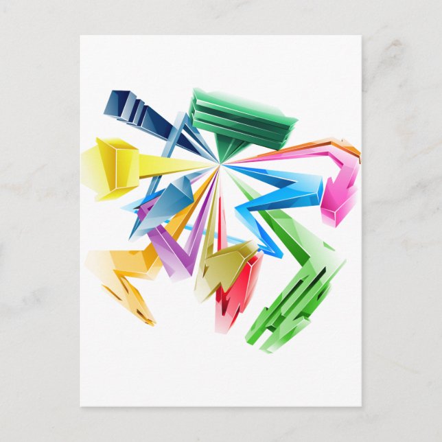 Cartão Postal grafite 3d (Frente)