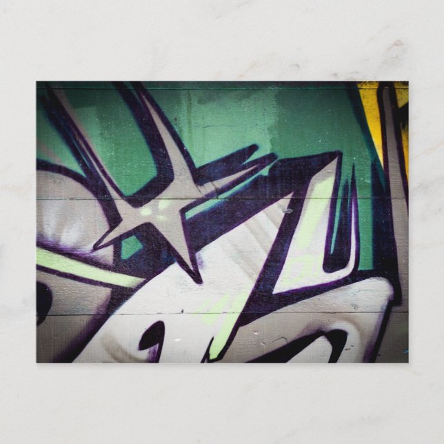Cartão Postal Grafite / Arte de Rua (Frente)