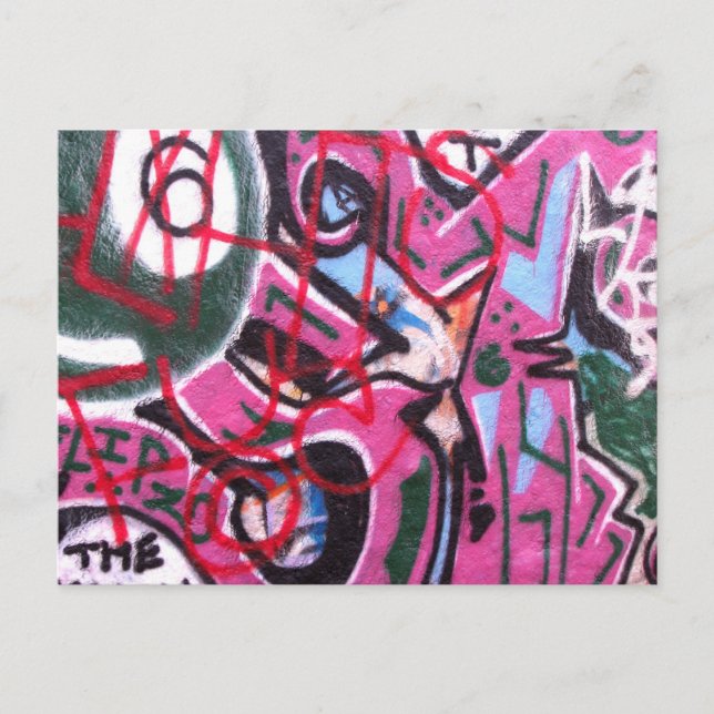 Cartão Postal Grafite de Veneza (Frente)