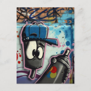 Cartão Postal Grafite suíço