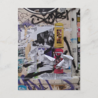 Cartão Postal Grafites de Londres