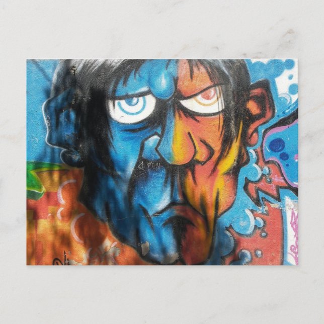 Cartão Postal Grafitti Art (Frente)