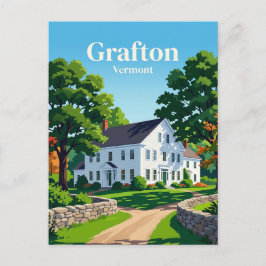 Cartão Postal Grafton, Vermont EUA