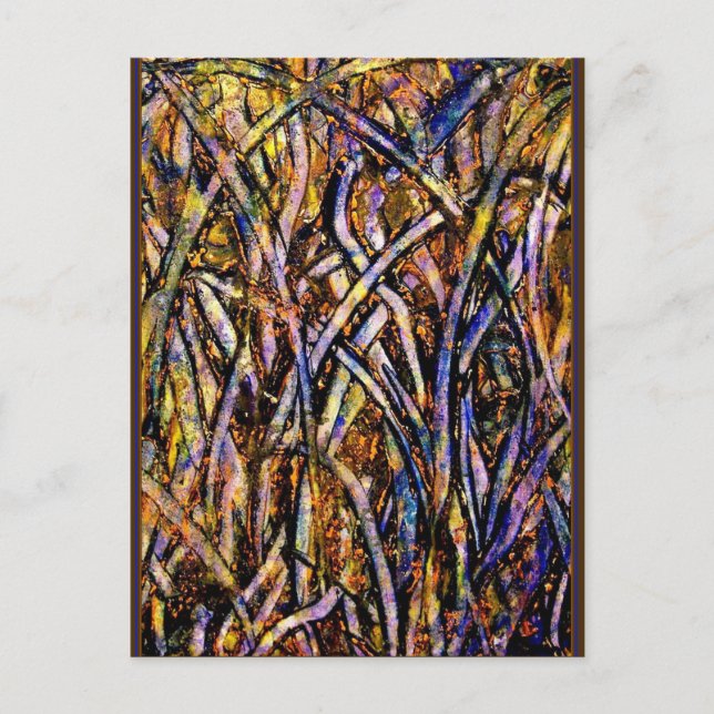 Cartão Postal Grama De Vidro De Carnaval Com Fungo De Molho Lara (Frente)