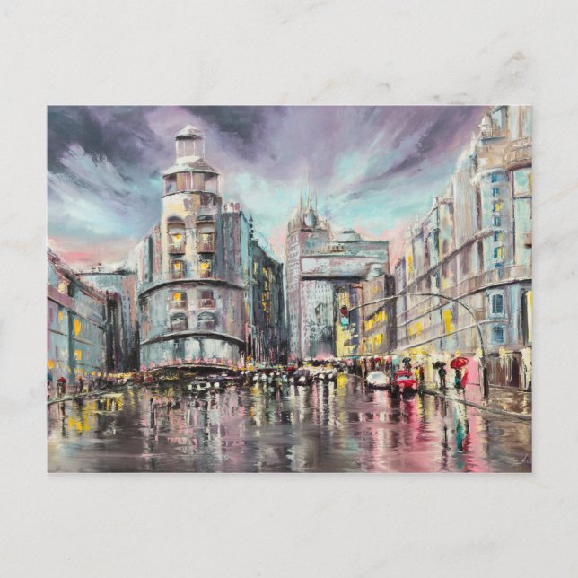 Cartão Postal Gran através de (Frente)