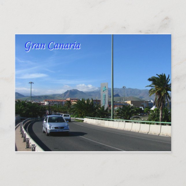 Cartão Postal Gran Canaria (Frente)