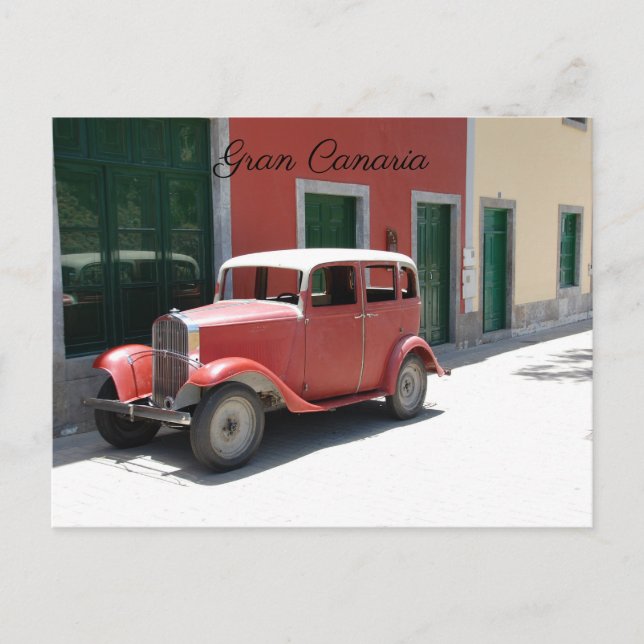 Cartão Postal Gran Canaria (Frente)