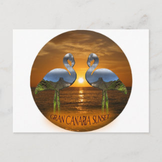 Cartão Postal Gran Canaria Sunset