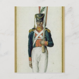Cartão Postal Granadeiro da Guarda de Alexandre I