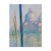 Grand Canal Monet Veneza Itália Pintura Clássica