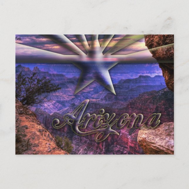 Cartão Postal Grand Canyon, Arizona EUA (Frente)