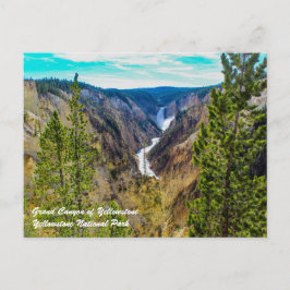 Cartão Postal Grand Canyon de Yellowstone