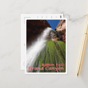 Cartão Postal Grand Canyon - Falls da Faixa de Opções - Estado
