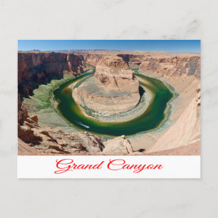 Cartão Postal Grand Canyon, Fenda de Ferradura, Cartão-postal de