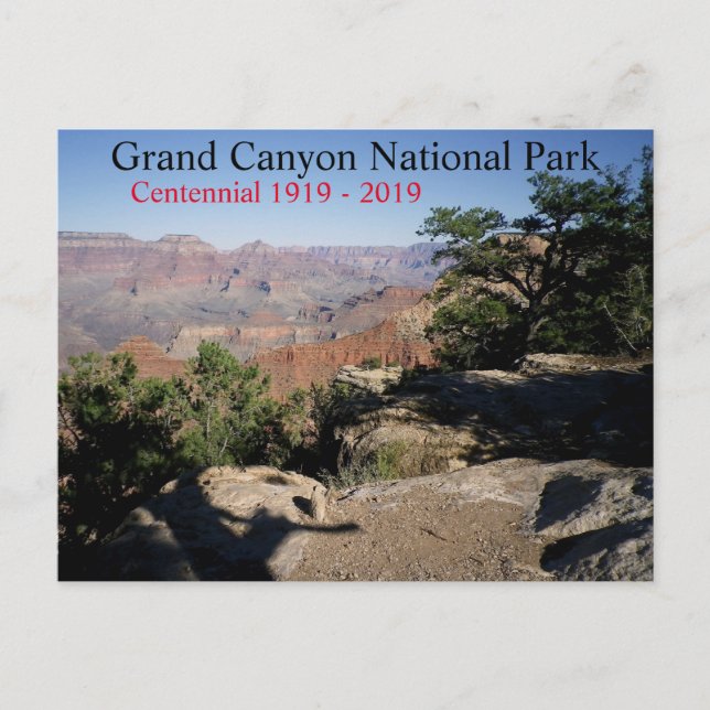 Cartão Postal Grand Canyon National Park Centennial 2019 (Frente)