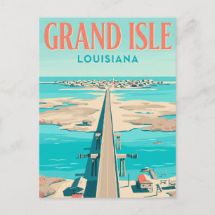 Cartão Postal Grand Isle EUA