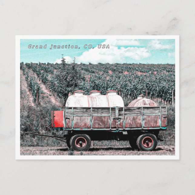CARTÃO POSTAL GRAND JUNCTION COLORADO (Frente)