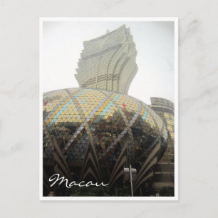 Cartão Postal Grand lisboa gold