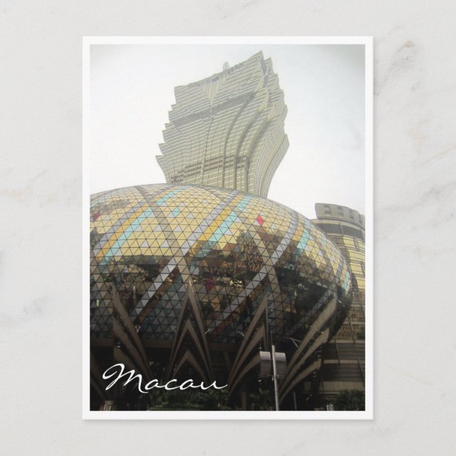 Cartão Postal Grand lisboa gold (Frente)