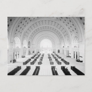 Cartão Postal Grand Lobby da Union Station, 1910