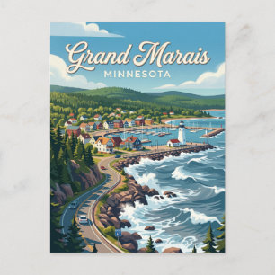Cartão Postal Grand Marais EUA