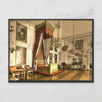 Cartão Postal Grand Trianon, quarto da Rainha Vitória, Versalhes