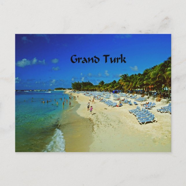 Cartão Postal Grand Turk (Frente)