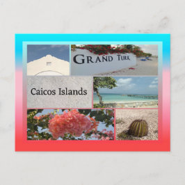 Cartão Postal Grand Turks e Caicos