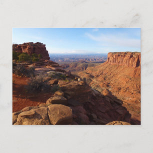 Cartão Postal Grand View Point no Parque Nacional Canyonlands