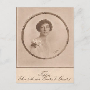 Cartão Postal GRANDDAUGHTER Empress Elisabeth - Sissi #040H