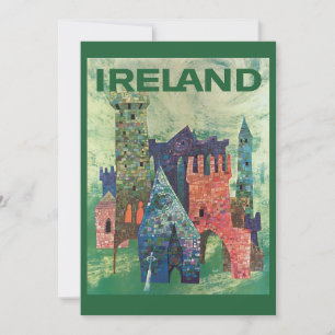 Cartão Postal Grande 5x7 Irlanda Viagem