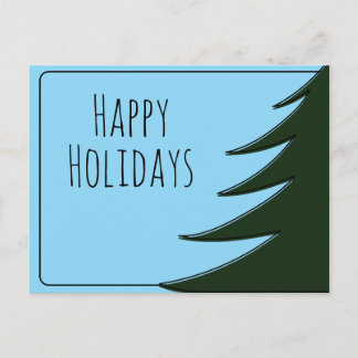 Cartão Postal Grande Árvore de Natal