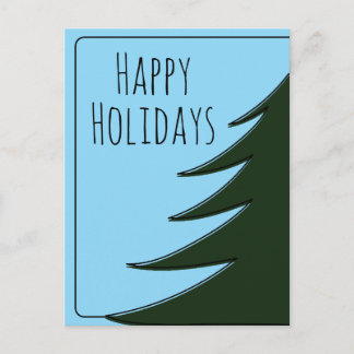 Cartão Postal Grande Árvore de Natal