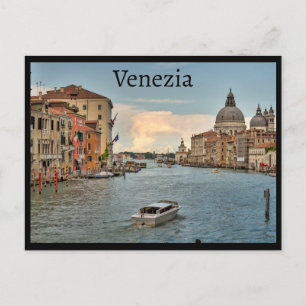 Cartão Postal Grande Canal, Veneza, Itália