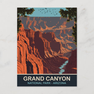 Cartão Postal Grande Canyon, Parque Nacional, Arizona, Viagem