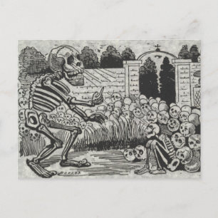 Cartão Postal Grande Caveira Elétrica