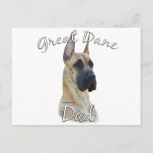 Cartão Postal Grande Dane (brindle) Mãe 2