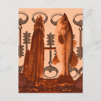 Cartão Postal "Grande Edifício de Boca"