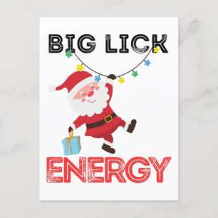 Cartão Postal Grande energia de nicho, malvado, Papai Noel, Sant