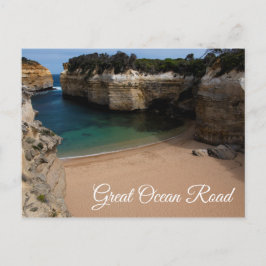 Cartão Postal Grande Estrada Oceânica Praia Loch Ard Gorge Austr