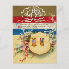 Cartão Postal Grande Exército de Flores da República