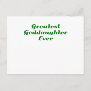 Cartão Postal Grande Filha de Deus Nunca